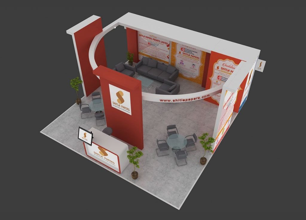 3D Stall Designing Services- stall design jaipur